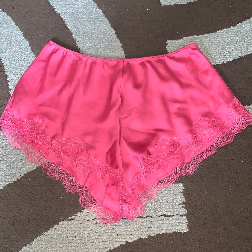 VS satin pj shorts